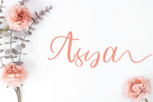 Asya Font: Elegant Script Typography for Web Design