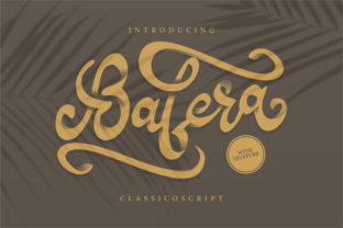 Bafera Font: Elevating Brand Identity with Timeless Script