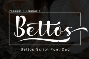 Bettos Font: Elegant Script for Editorial Design