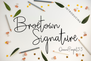 Broetown Signature Font: A Campaign Design Review