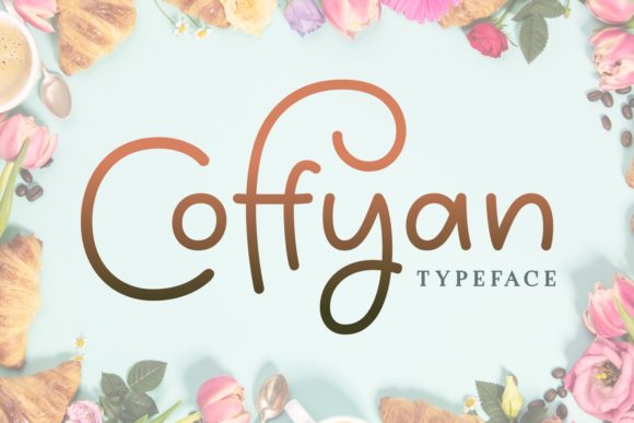 Coffyan Font: Soft Script Typography for Web Design