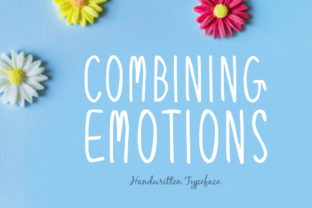 Combining Emotions Font: A Handwritten Typeface Review
