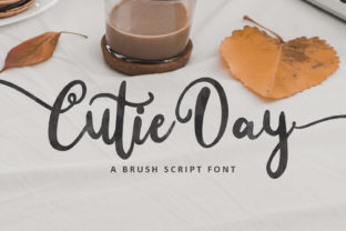Cutie Day Font: Playful Script for Handmade Products