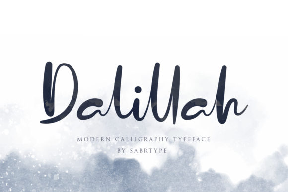 Dalillah Font: A Handwritten Typeface for Makers