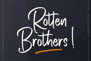 Enhance Your Campaigns with Rotten Brothers Font
