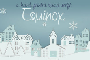 Equinox Font: Casual Script for Modern Web Design