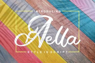 Exploring Aella: A Modern and Elegant Script Font