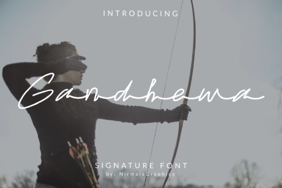 Gandhewa Font: Natural Handwriting for Makers