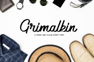 Grimalkin: A Modern Script Font for Personalized Branding