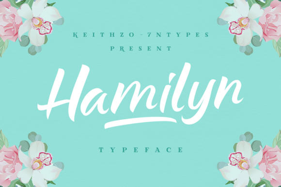 Hamilyn Font Review: A Clean Brush Typeface for Summer Branding