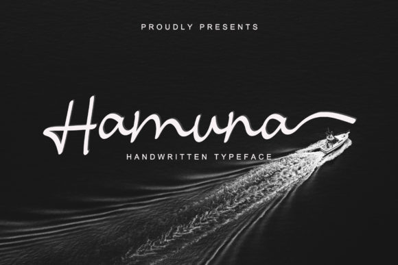 Hamuna: A Versatile Script Font for Editorial Elegance