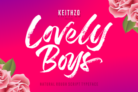 Lovely Boys Font: Adding Handmade Charm to Branding