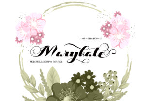 Marykate Font: Modern Calligraphy for Digital Campaigns