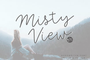 Misty View Font Review: A Chic Handwritten Typeface for Branding