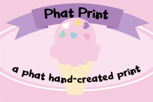 Phat Print Font: A Bold Display Typeface for Editorial Design