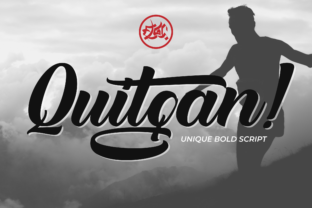 Quitgan: Elevate Your Web Design with a Modern Script Font