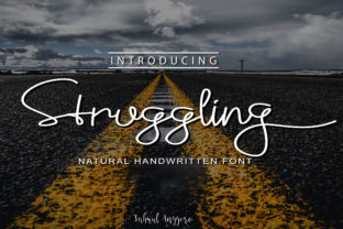 Struggling Font: Adding a Personal Touch to Brand Identity