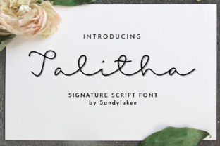 Talitha: A Sweet Monoline Script for Engaging Visuals