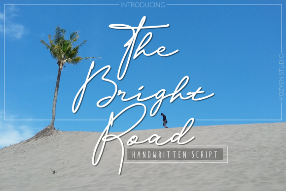 The Bright Road: A Bold Script Font for Modern Design